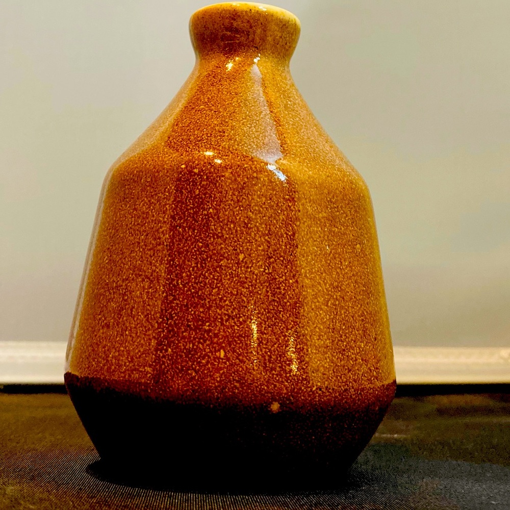 Adorable Vintage Rust Bud Vase